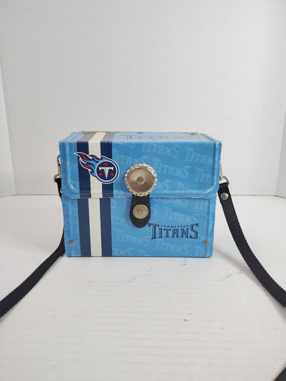Tennessee Titans NFL Football Metal Purse Shoulder Bag